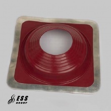 MASTER FLASH Уплотнитель кровельных проходов из силикона YS-07 прямой, красный