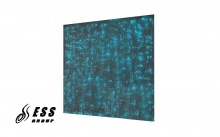 CARIITTI Панно настенное оптоволоконное ARCTIC SKY со стеклянной крошкой 1000x500x35 мм, артикул 1589030