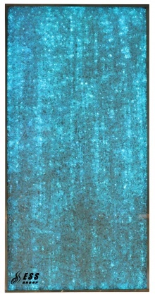 CARIITTI Панно настенное оптоволоконное FANTASIA со стеклянной крошкой 1000x500x35 мм, артикул 1589017
